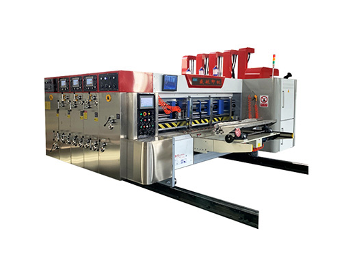 TB-A系列高速淘寶箱多色印刷開槽機